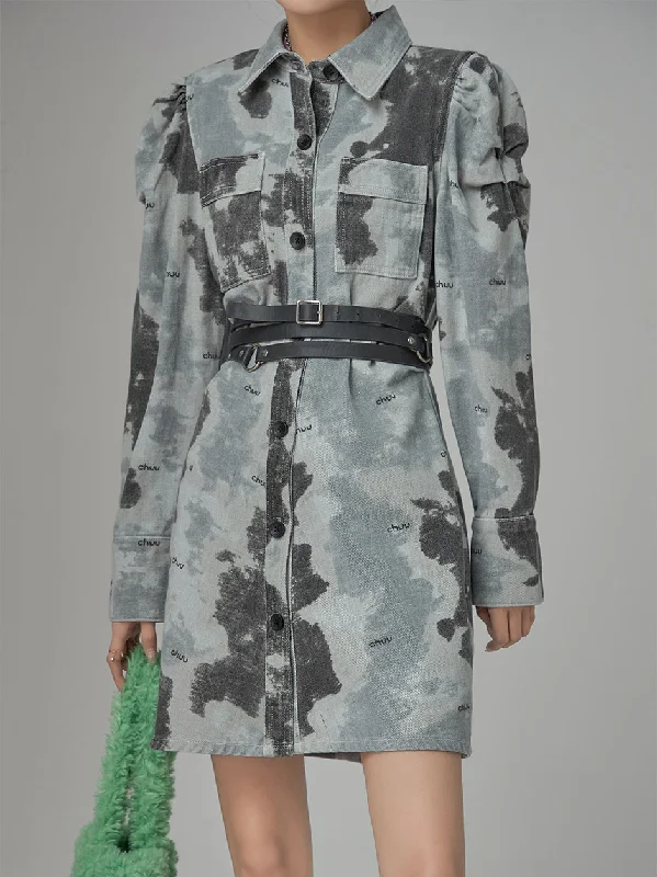 A Lot Of Value Tie And Dye Dress Tunics Winter warm