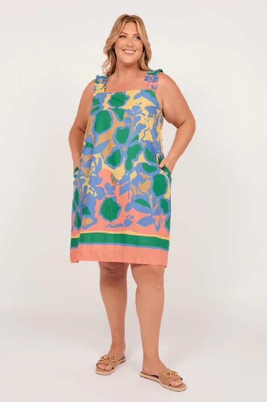 Claire Sun Dress in Montego Bay Tunics Handmade artisanal