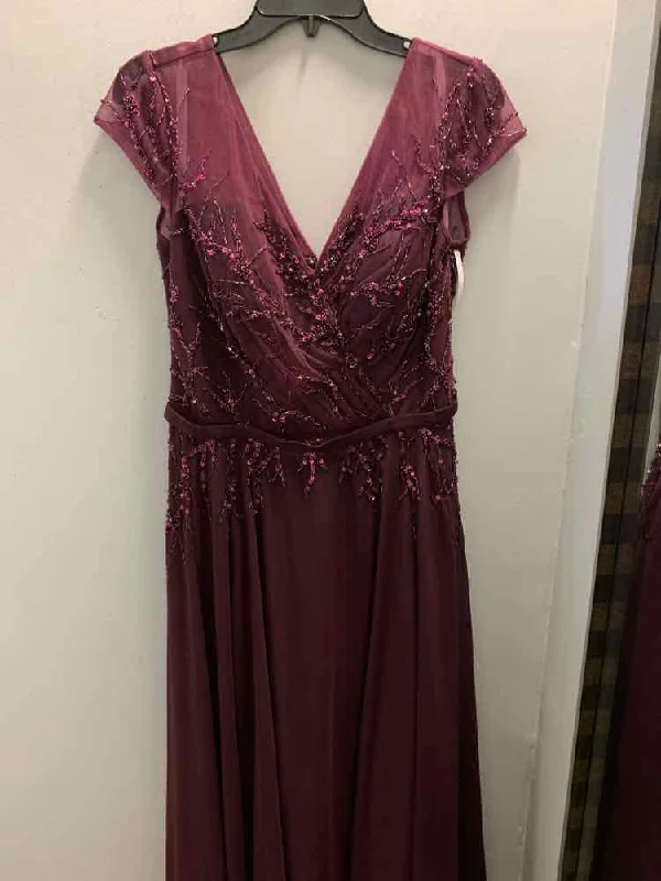 CHRISTINA WU Dresses and Skirts Size 12 WINE LONG Dress Halter Neckline Beach