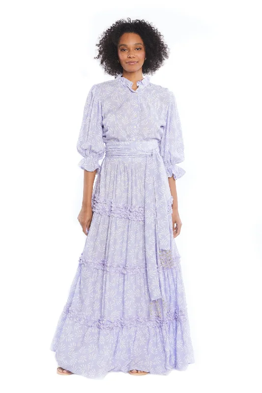 Palm Long Dress Tunics Cozy soft