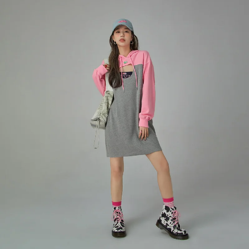 Front Keyhole Hooded Dress Tunics Exclusive limited