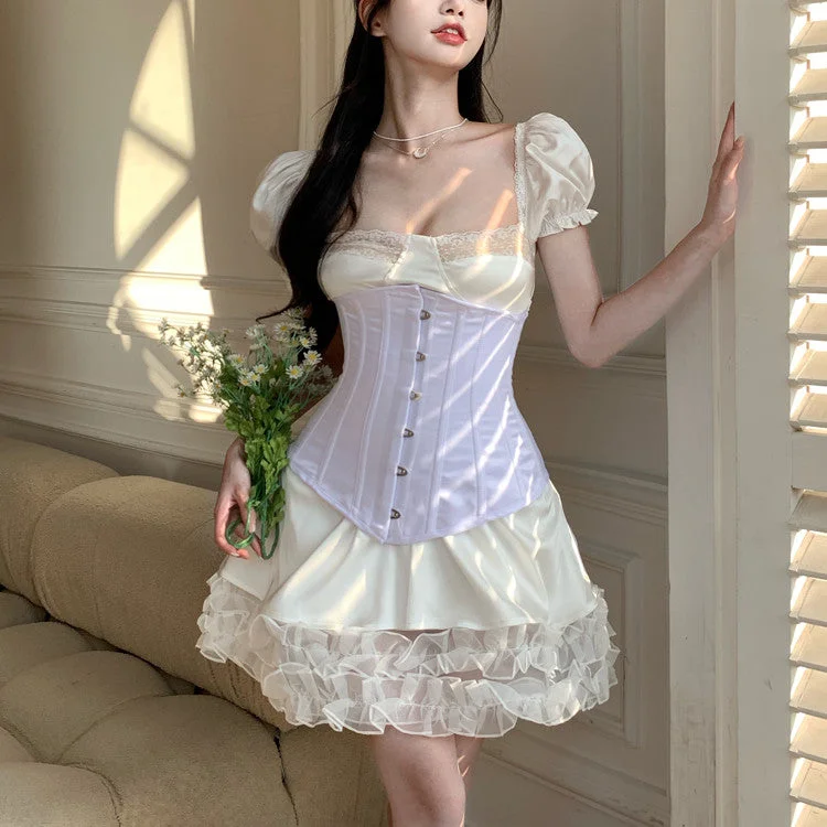 Fairy Lace Sheath Dress PL52893 Tunics Fleece cozy