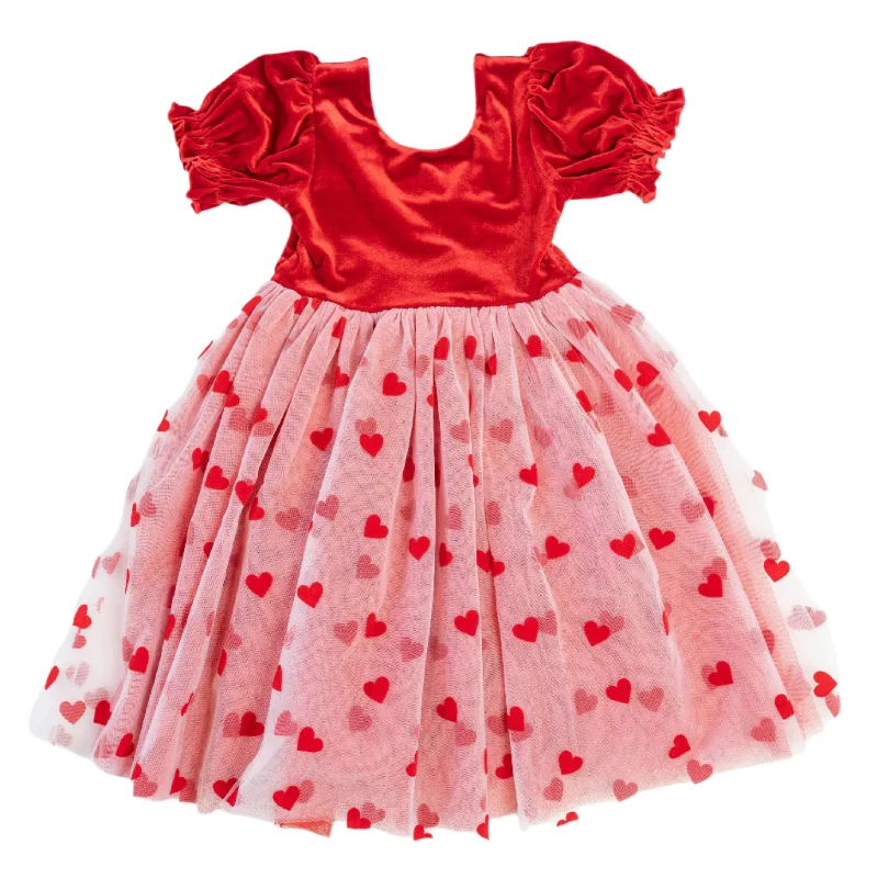 Rose Dress in Valentine Tunics Denim casual