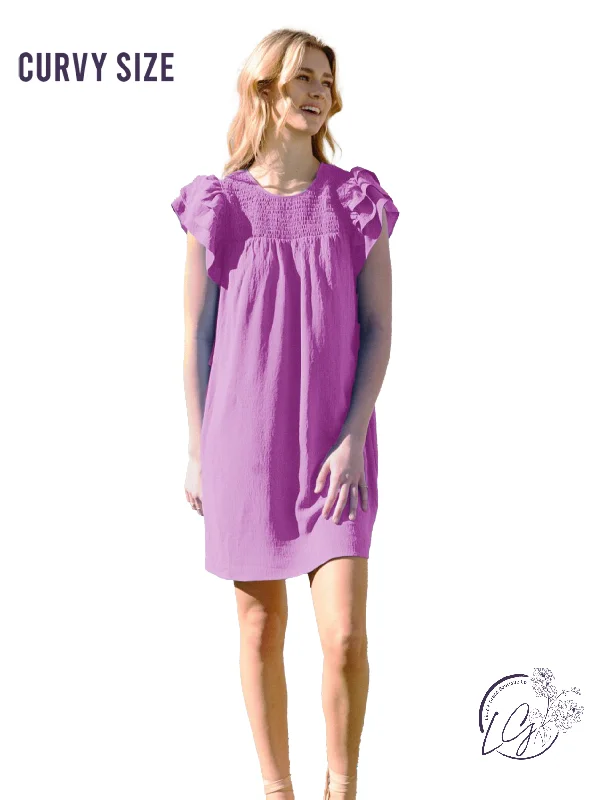 Curvy Peace Surrounds Dress Tunics Travel practical