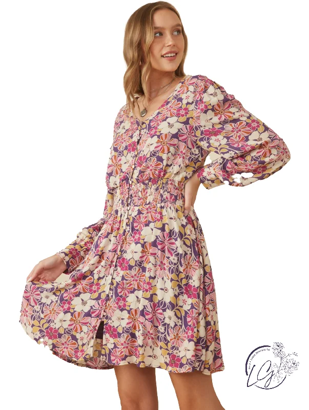 Twirl In The Breeze Dress Boatneck Modish Everyday