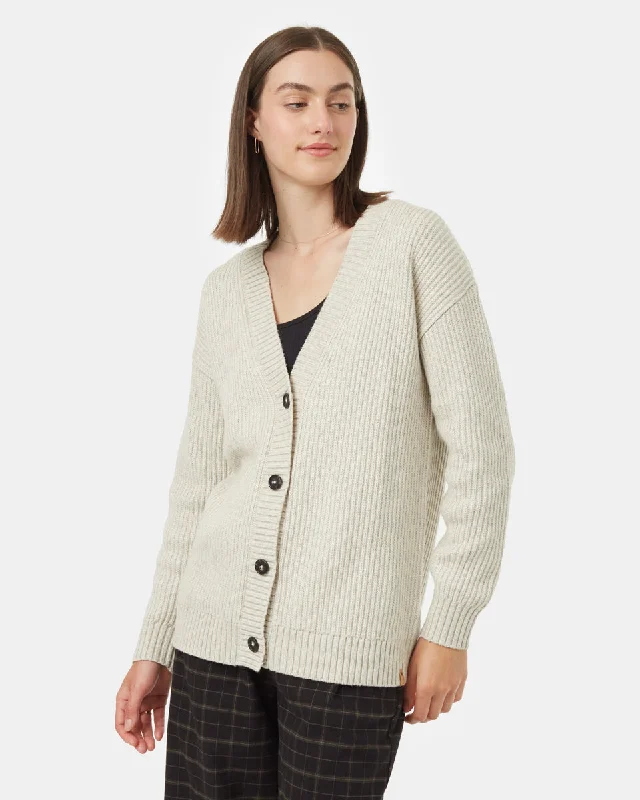 Highline Oversized Button Cardigan Modern Contemporary chic