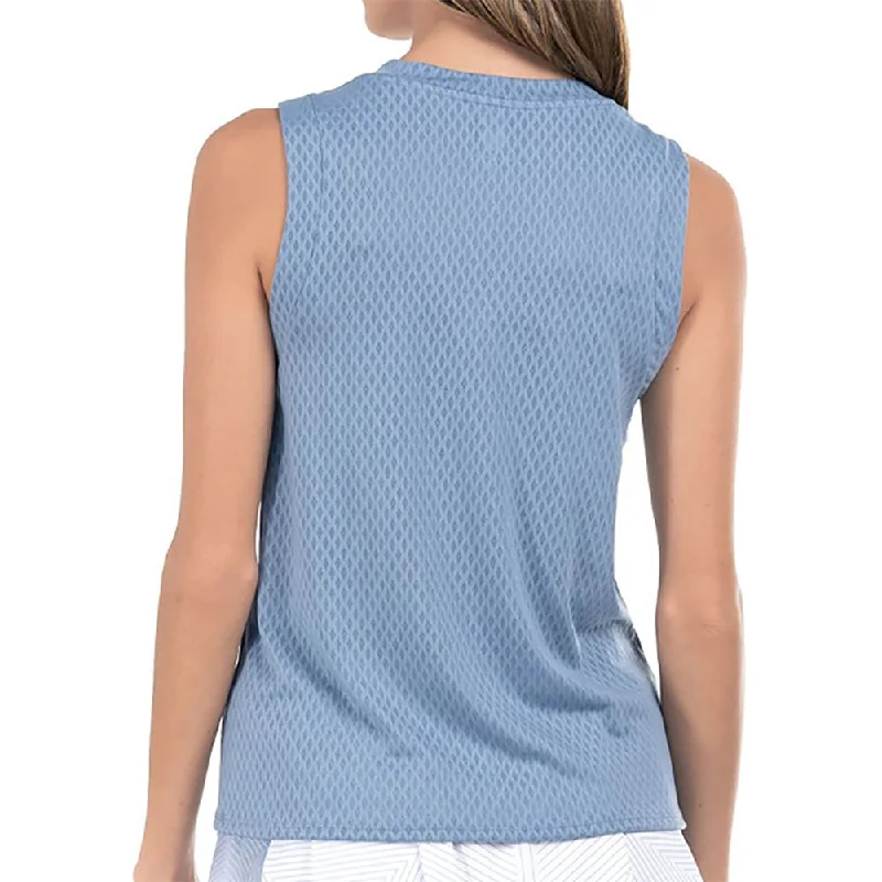 K-Swiss Back Court Mesh Womens Tennis Tank turquoise tank top