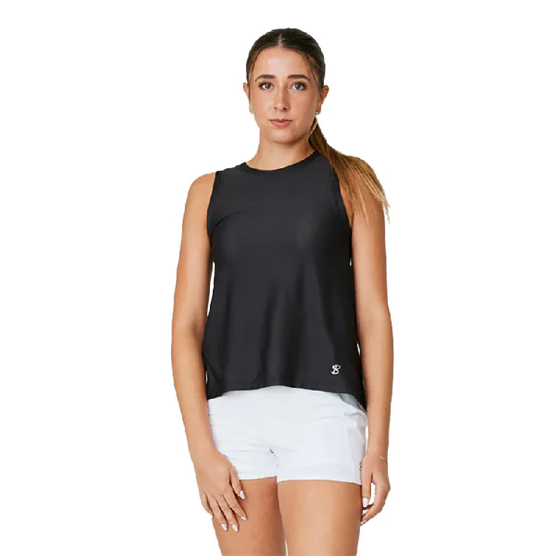 Sofibella Staples Mesh Womens Tennis Tank peach tank top