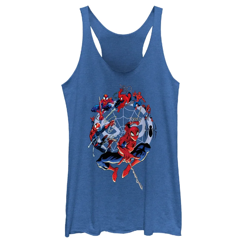 Women's Spider-Man: Beyond Amazing Evolution Racerback Tank Top beige tank top