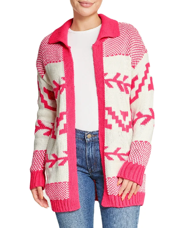 Belted Nordic Cardigan Hooded Caped Shawl Collar