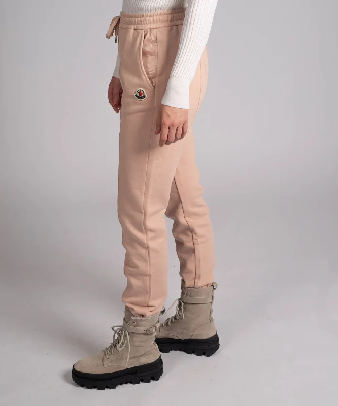 Women's Drawcord Nylon Cuff Pants Comfy Cargo Trousers
