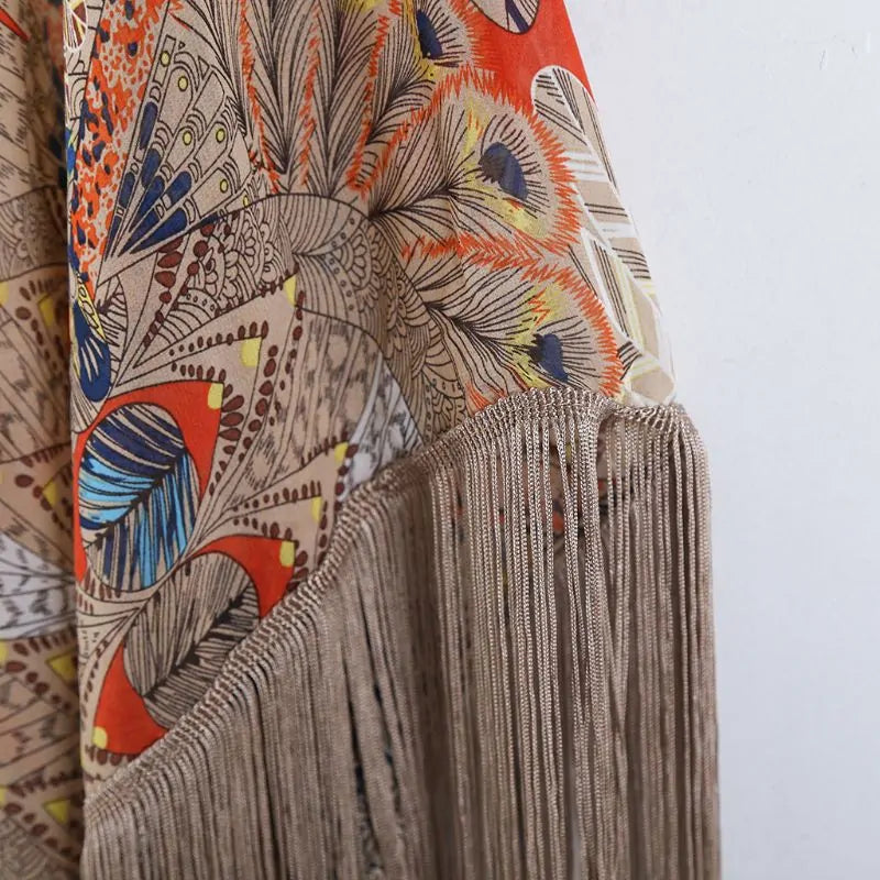 Womens Summer Half Sleeve Chiffon Cardigan Denim Fabric Leather Fabric Suede Fabric