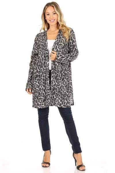 Wildest Dreams Open Front Cardigan Slim Fit Regular Fit Oversized