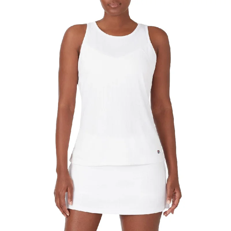 Fila Whiteline Full Coverage Womens Tennis Tank Top halter tank top