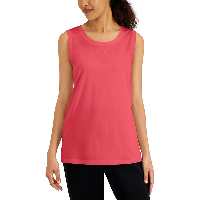 Karen Scott Sport Womens Moisture Wicking Workout Gym Tank Top adorable tank top