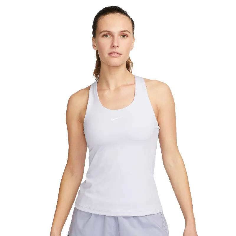 Nike Swoosh Womens Padded Bra Tennis Tank glitter tank top