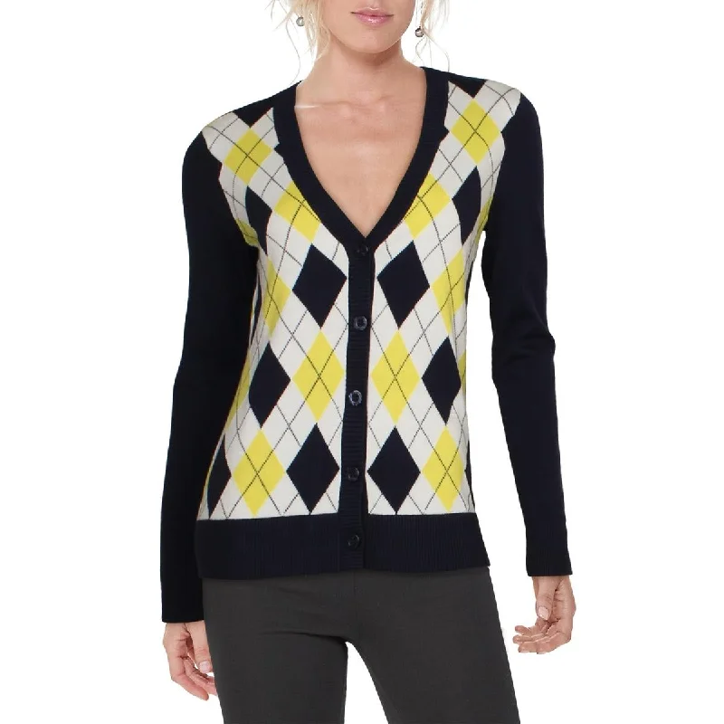 Fila Womens Tennis Fitness Cardigan Embroidered Appliqued Beaded