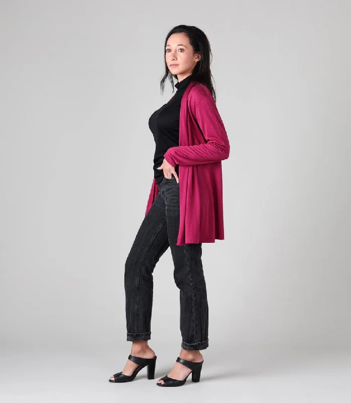 Silkspun Longline Cardigan Beaded Cardigan Sequined Faux Fur
