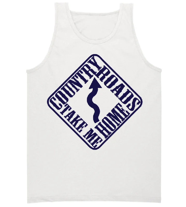 'Country Roads' Tank Top high neck tank