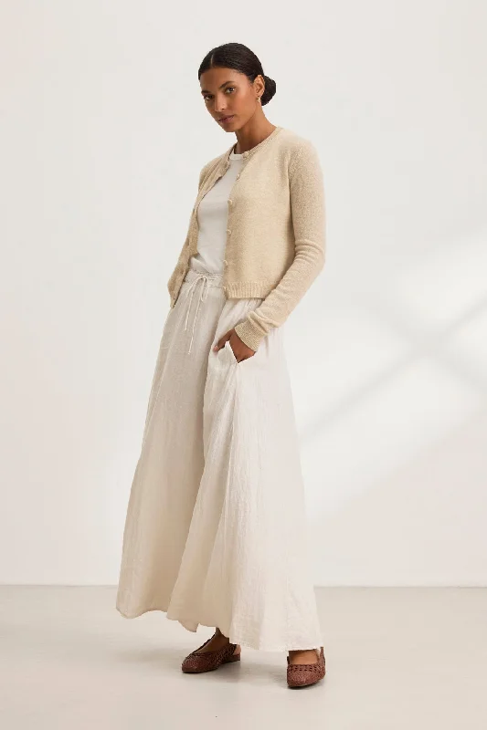 MEMPHIS LINEN SKIRT chiffon skirt lightweight