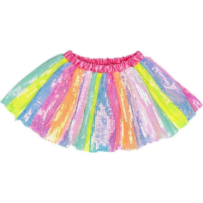 Great Pretenders Stripy Sequins Skirt 4/6 cashmere skirt soft