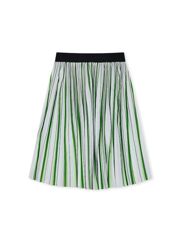 Green-white Stripes