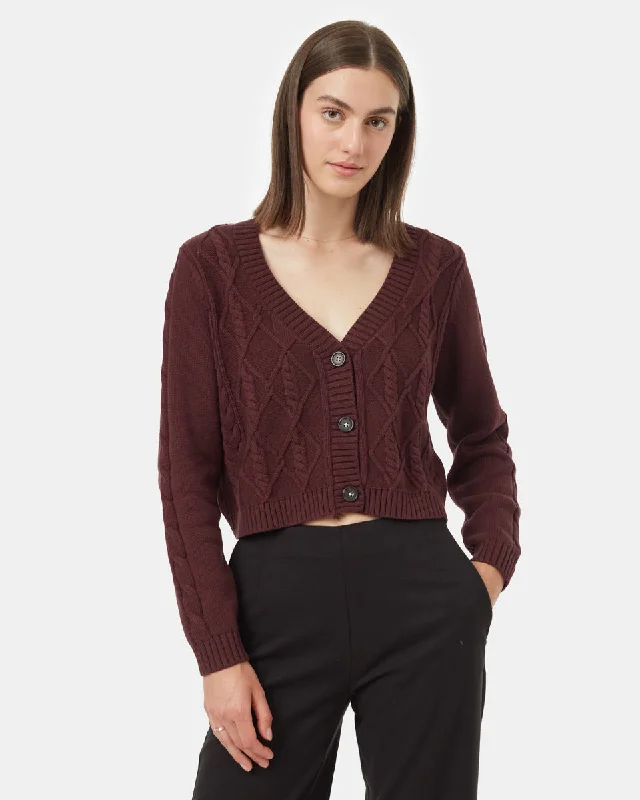 Highline Cabled Cardigan Slim Fit Regular Fit Oversized