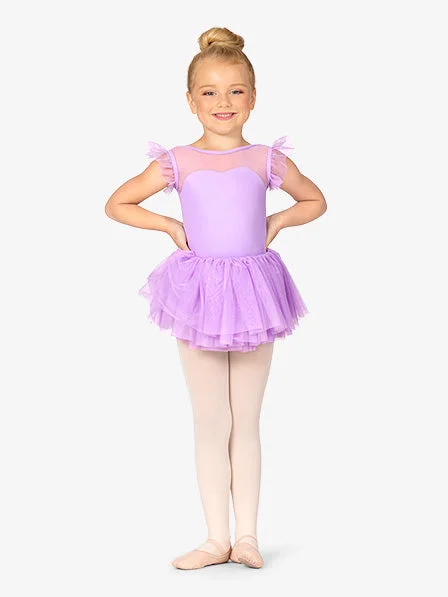 Girls Mesh Pull On Tutu Skirt lace skirt elegant
