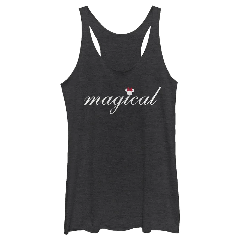 Women's Mickey & Friends Magical Racerback Tank Top ivory tank top