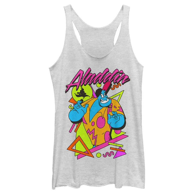 Women's Aladdin 90s Genie Racerback Tank Top low neck tank