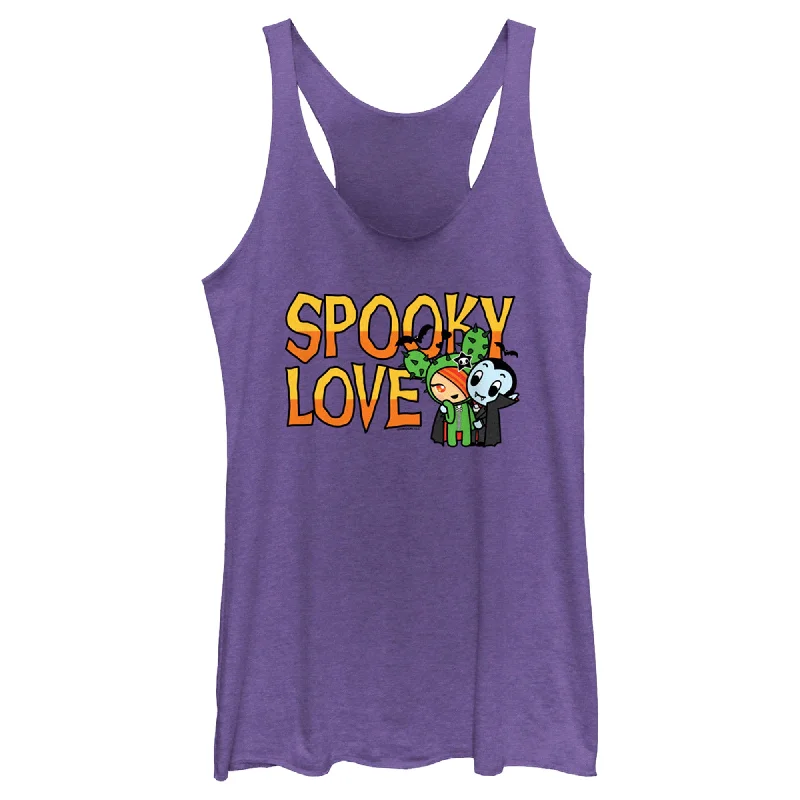 Women's Tokidoki Spooky Love SANDy and Vampire Racerback Tank Top gym tank top