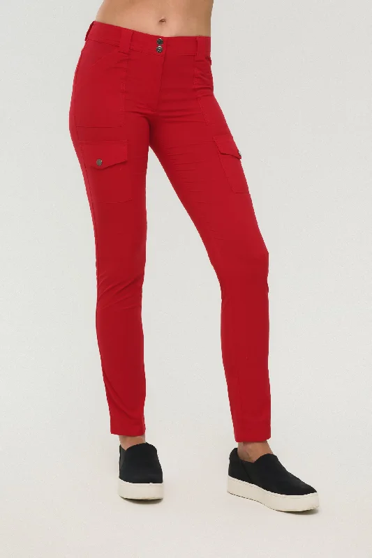 Kate Skinny Cargo Lightweight Pant Classic Flared Pants