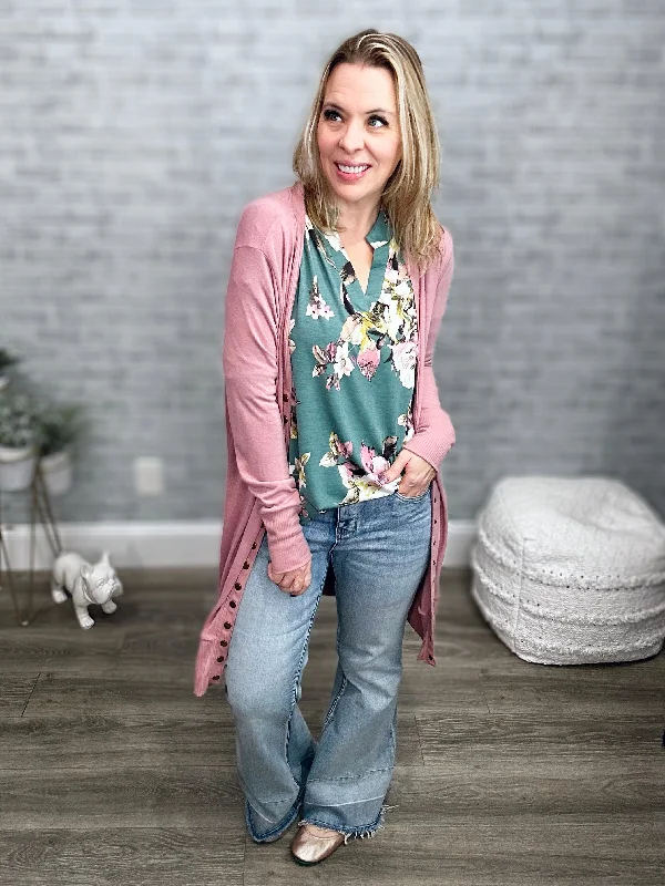 3 Colors - Long Sleeve Snap Cardigan - Mid Thigh Length Handmade Hand-knitted Hand-woven 3 Colors - Long Sleeve Snap Cardigan - Mid Thigh Length Handmade Hand-knitted Hand-woven