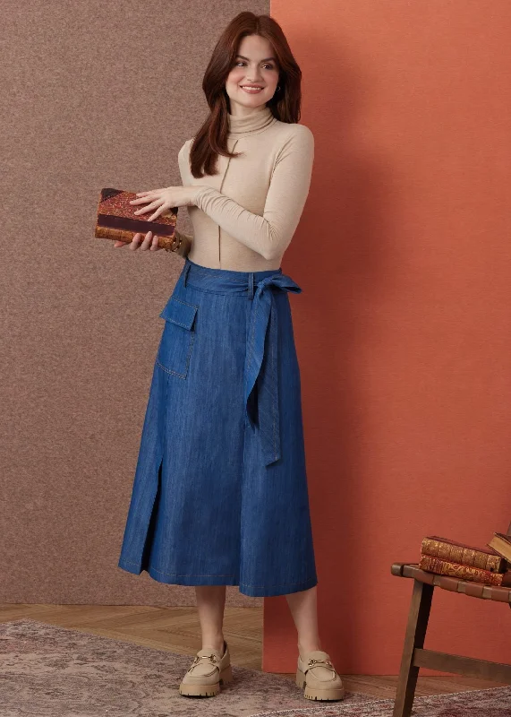 Simplicity Skirt S3005 cashmere skirt fine