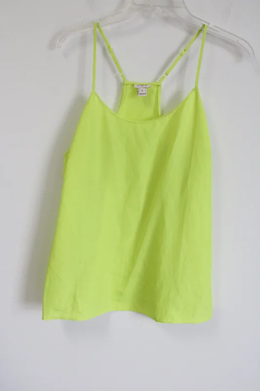 J.Crew Neon Yellow Tank | 12 lavender tank top