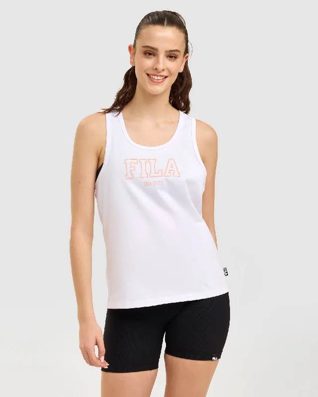 Women's Angie Tank one shoulder tank