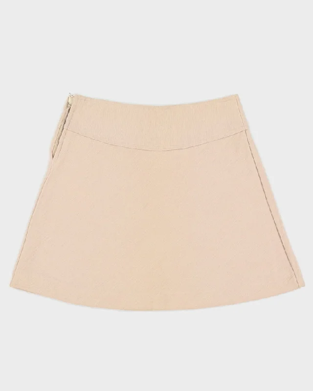 Deadstock Vintage 1970s Benetton Mini Skirt midi skirt versatile