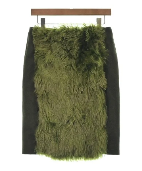 Maison Margiela Knee length skirts wool skirt thick