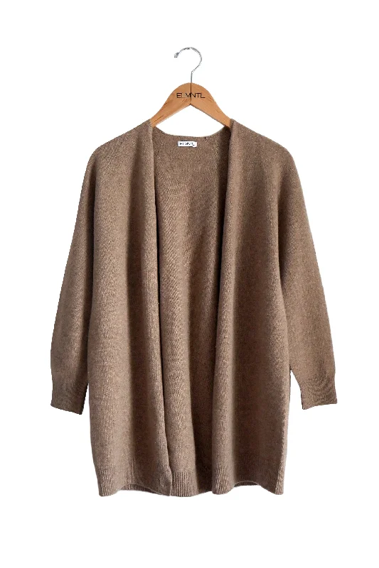 Effortlessly Chic Open Cardigan - Taupe Hooded Cardigan Collared Cardigan Shawl Collar Effortlessly Chic Open Cardigan - Taupe Hooded Cardigan Collared Cardigan Shawl Collar