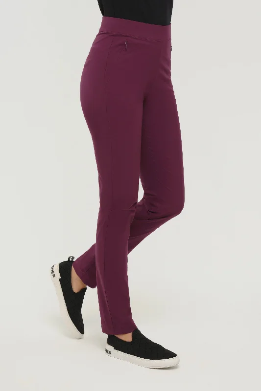 Jamie Pant Mulberry Relaxed Linen Pants
