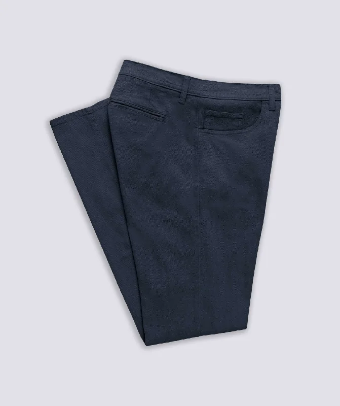 Bristol Twill Hybrid 5-Pocket Pant (Navy) Trendy Work Pants