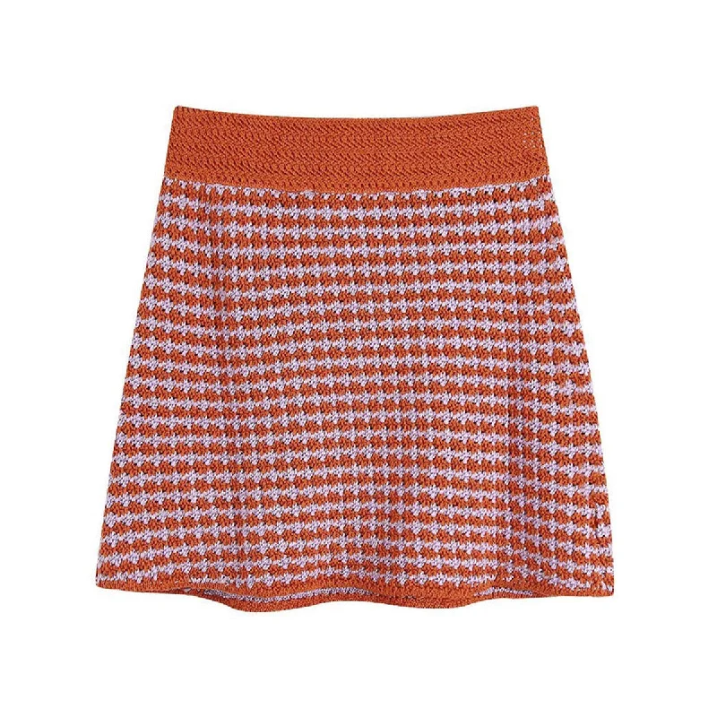 Retro Skirt chiffon skirt floaty