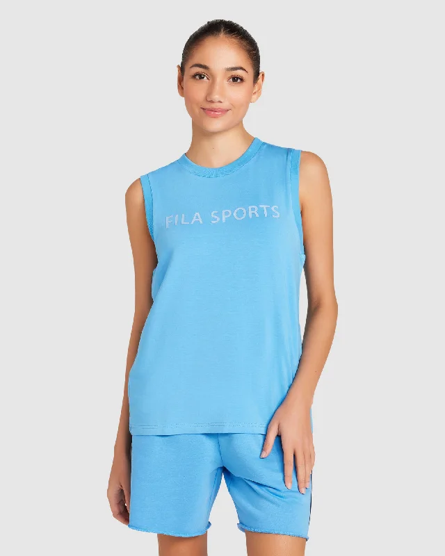 Women's Merima Tank sequin tank top