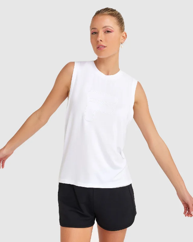 Women's Spencer Tank gold tank top