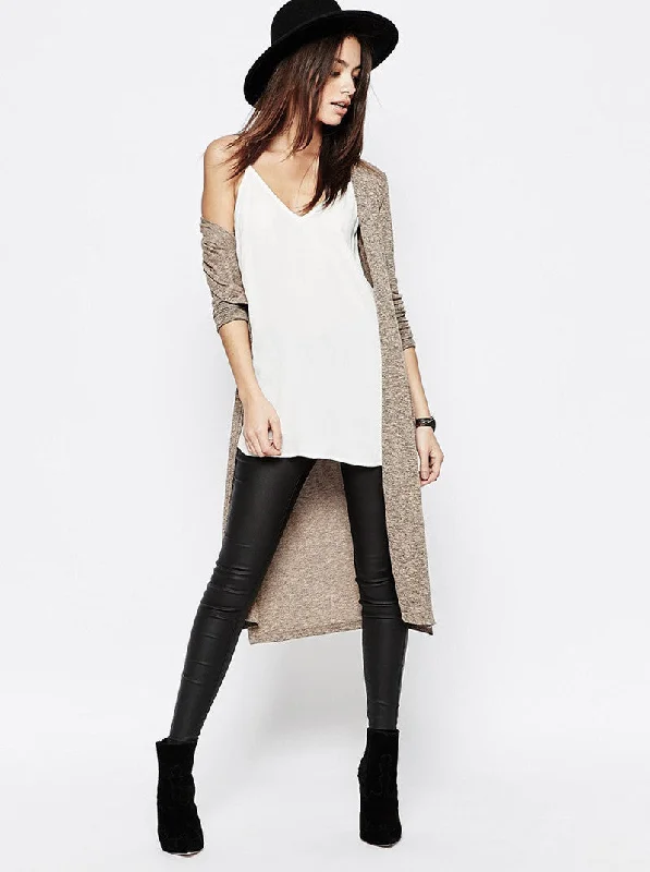 New Look Midi Cardigan Knit Fabric Woven Fabric Fleece Fabric
