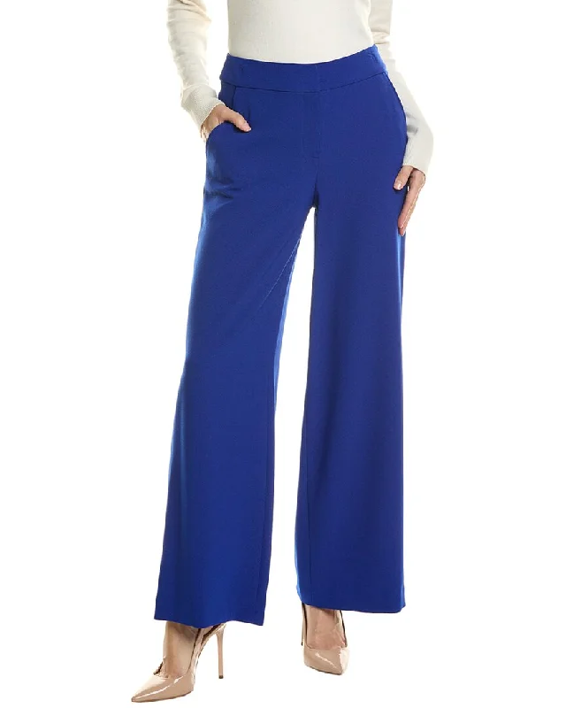 Tahari ASL Crepe Pant Trendy Palazzo Pants