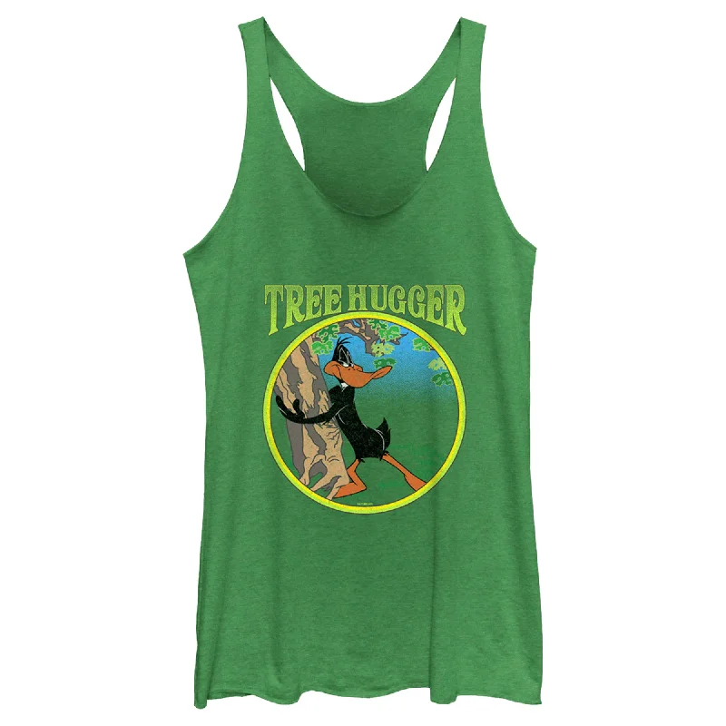 Women's Looney Tunes Tree Hugger Racerback Tank Top soft pink tank