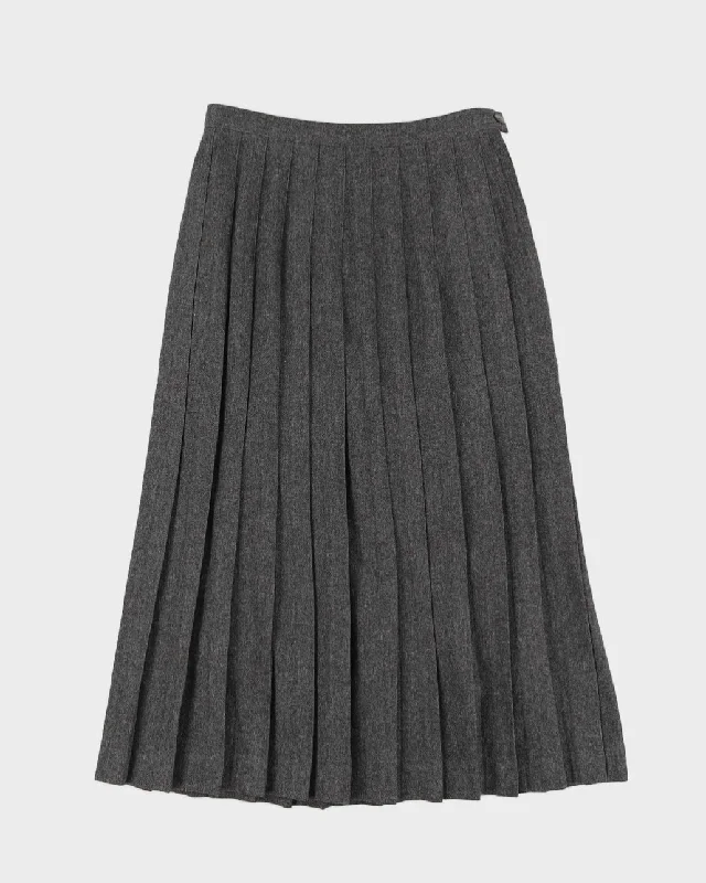 Vintage 80s Rena Rowan For Saville Row Skirt - W32 silk skirt elegant