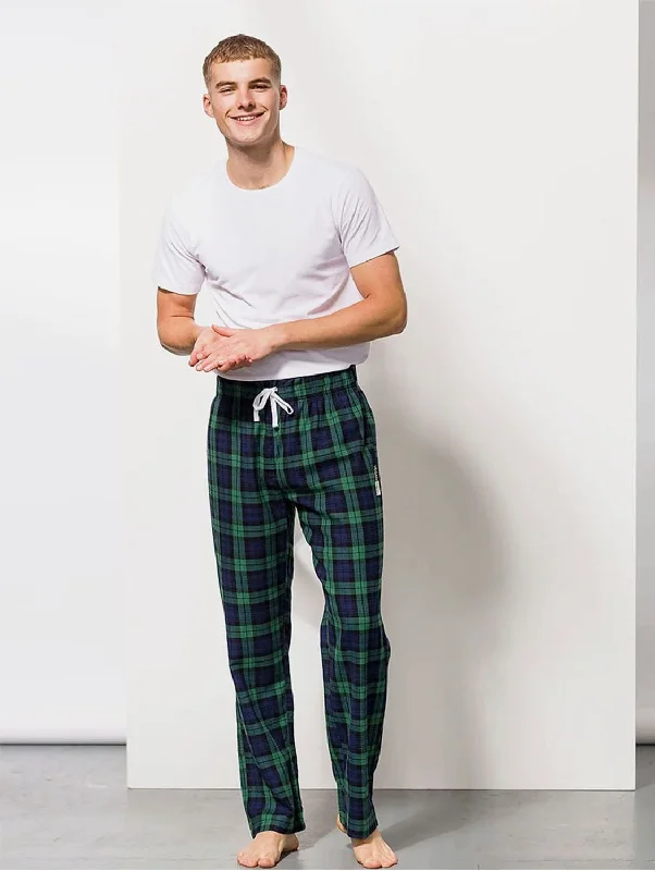 Vegan Men's Tartan Lounge Pants | Multiple Colours Formal Dress Pants