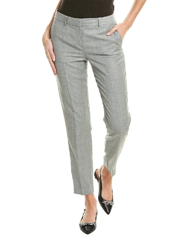 Theory Testra Wool Pant Relaxed Casual Leggings